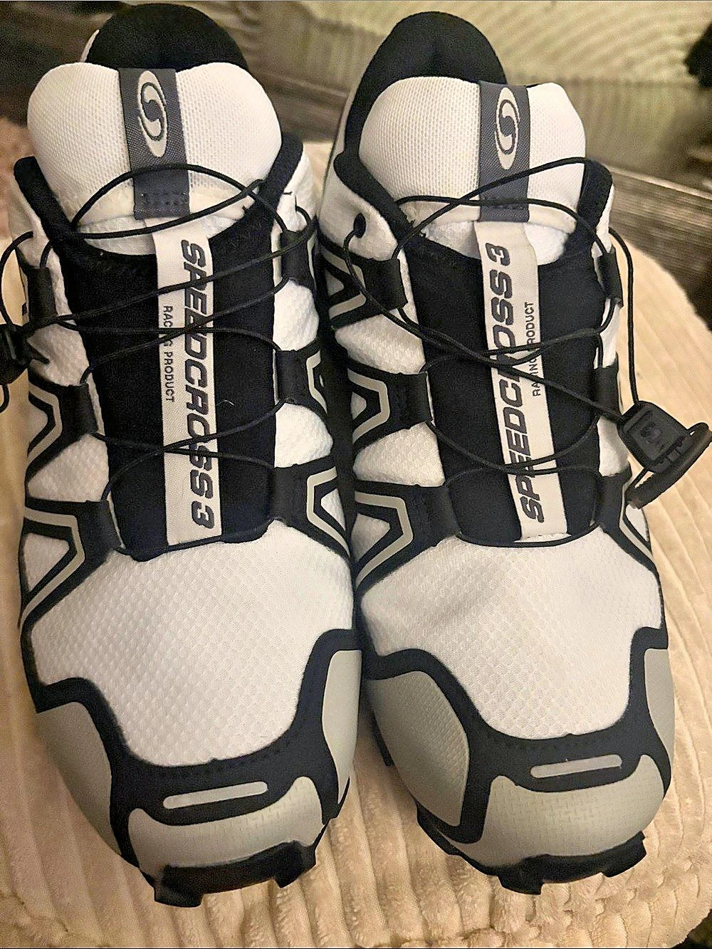 Salomon Speedcross 3 Trail Running Shoes White & Black